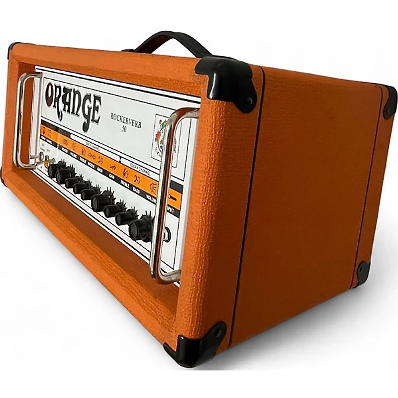 Used 2020s Orange Amplifiers Rockerverb RK50HTC 50W Tube Guitar Amp Head