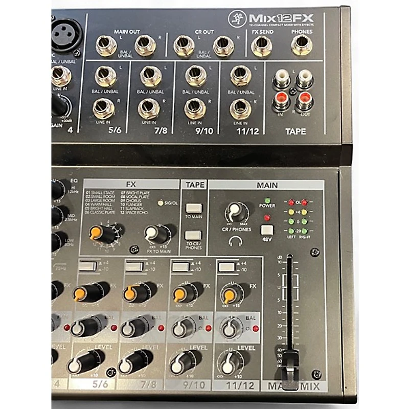 Used Mackie MIX12FX Powered Mixer