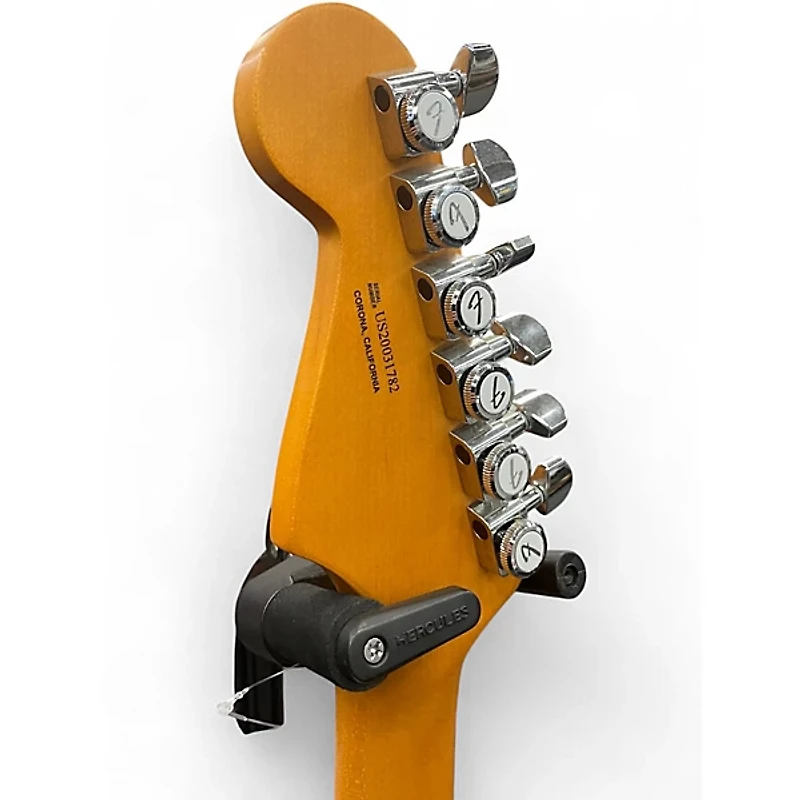 Used Fender American Ultra Stratocaster HSS Texas Tea Solid Body Electric Guitar