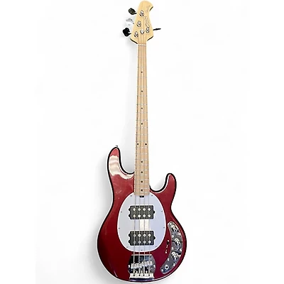 Used Sterling by Music Man Ray4HH Candy Apple Red Electric Bass Guitar