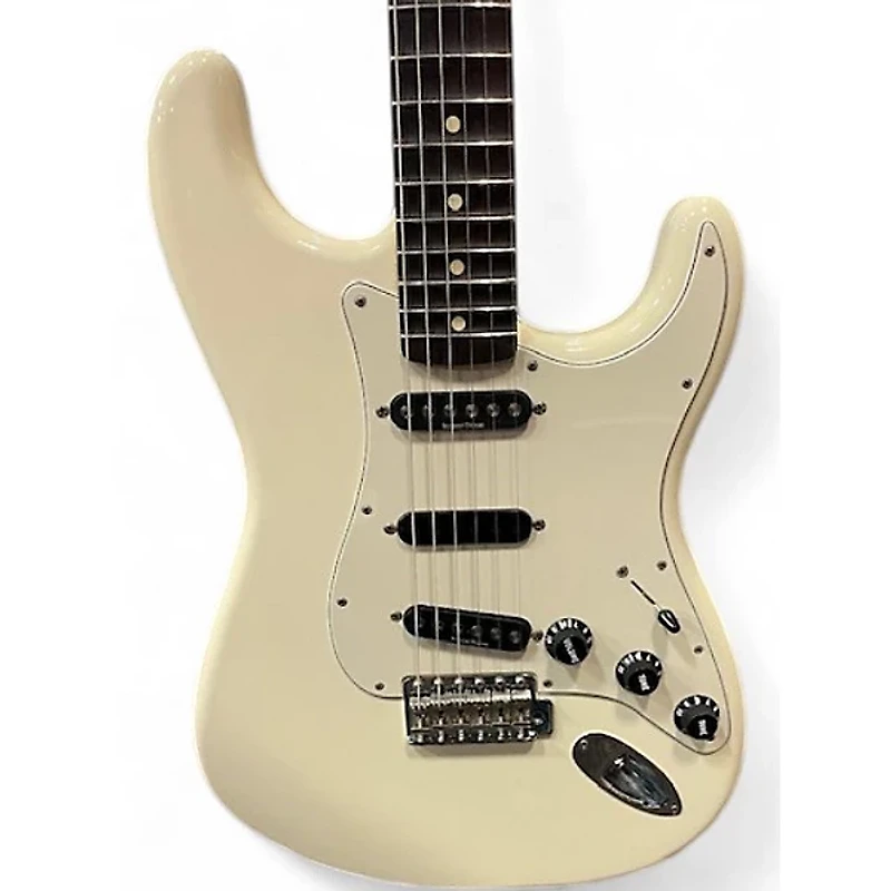 Used Fender Ritchie Blackmore Signature Stratocaster White Solid Body Electric Guitar