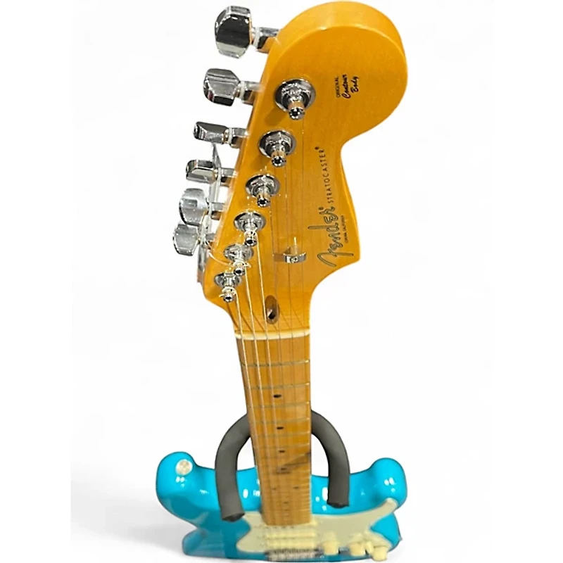 Used Fender American Professional II Stratocaster Miami Blue Solid Body Electric Guitar
