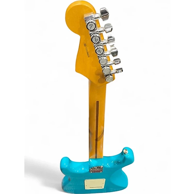 Used Fender American Professional II Stratocaster Miami Blue Solid Body Electric Guitar