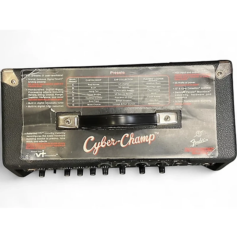 Used Fender CYBER CHAMP Guitar Combo Amp