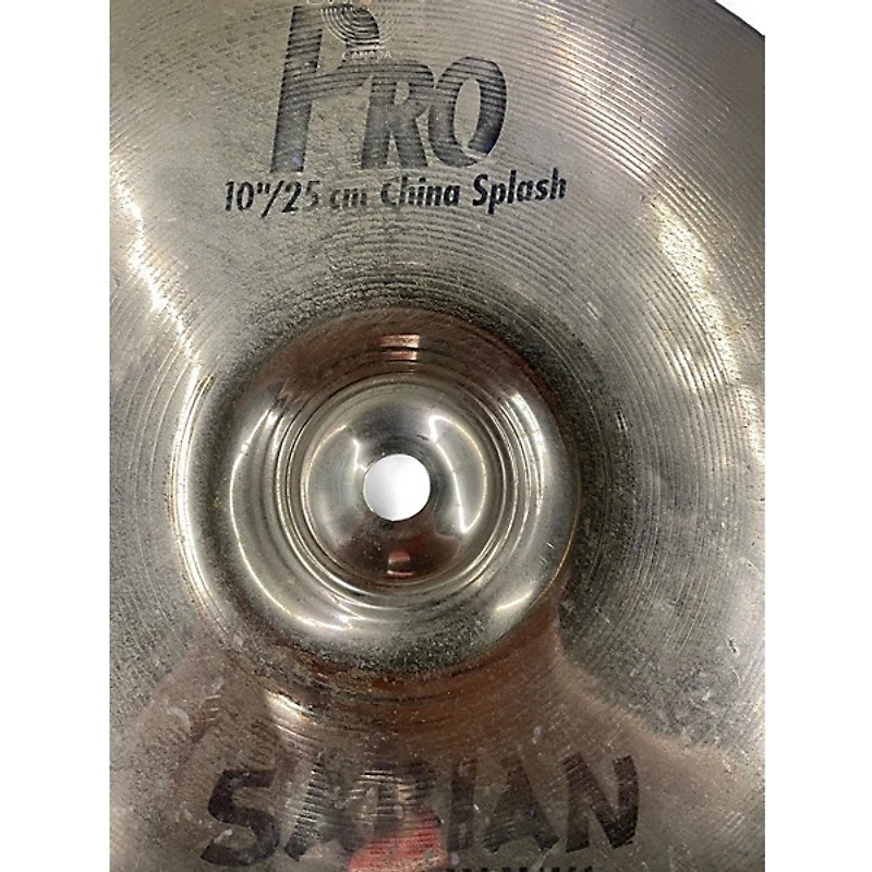 Used SABIAN 10in pro china splash Cymbal