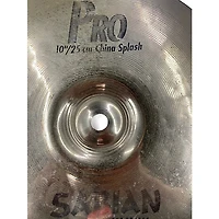 Used SABIAN 10in pro china splash Cymbal