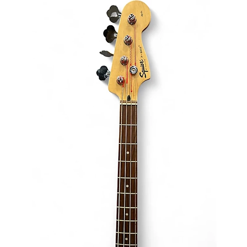 Used Squier P-BASS BLACK Electric Bass Guitar