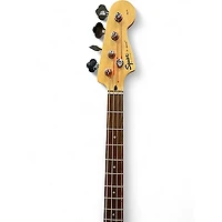 Used Squier P-BASS BLACK Electric Bass Guitar