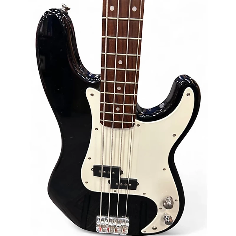 Used Squier P-BASS BLACK Electric Bass Guitar