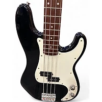 Used Squier P-BASS BLACK Electric Bass Guitar