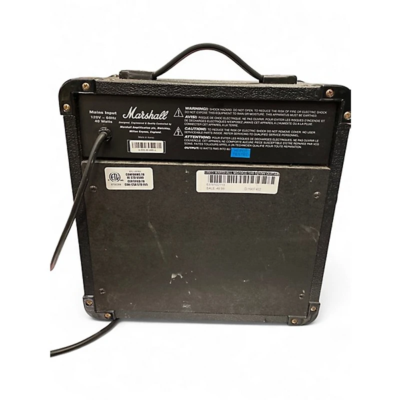 Used Marshall CODE 50W 1x12 Guitar Combo Amp