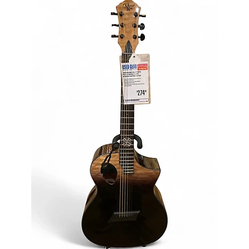 Used Michael Kelly FORTE PORT X PARTIAL ECLIPSE Acoustic Electric Guitar