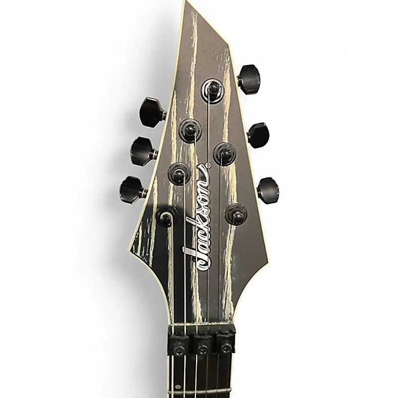 Used Jackson Pro DK Modern Ash FR6 Baked White Solid Body Electric Guitar