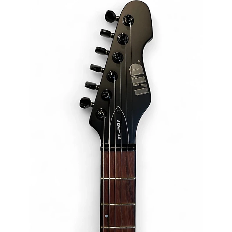 Used ESP LTD TE201 Black Solid Body Electric Guitar