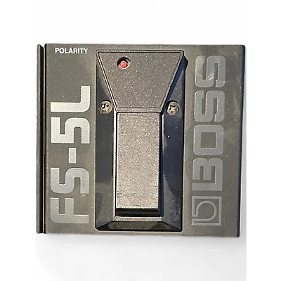 Used BOSS FS5L Latching Footswitch Sustain Pedal