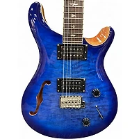 Used PRS SE Custom 22 Semi-Hollowbody Blue Burst Hollow Body Electric Guitar