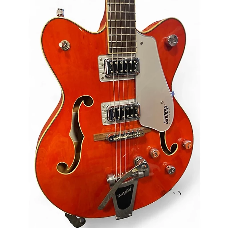 Used Gretsch Guitars G5422T Electromatic Orange Hollow Body Electric Guitar