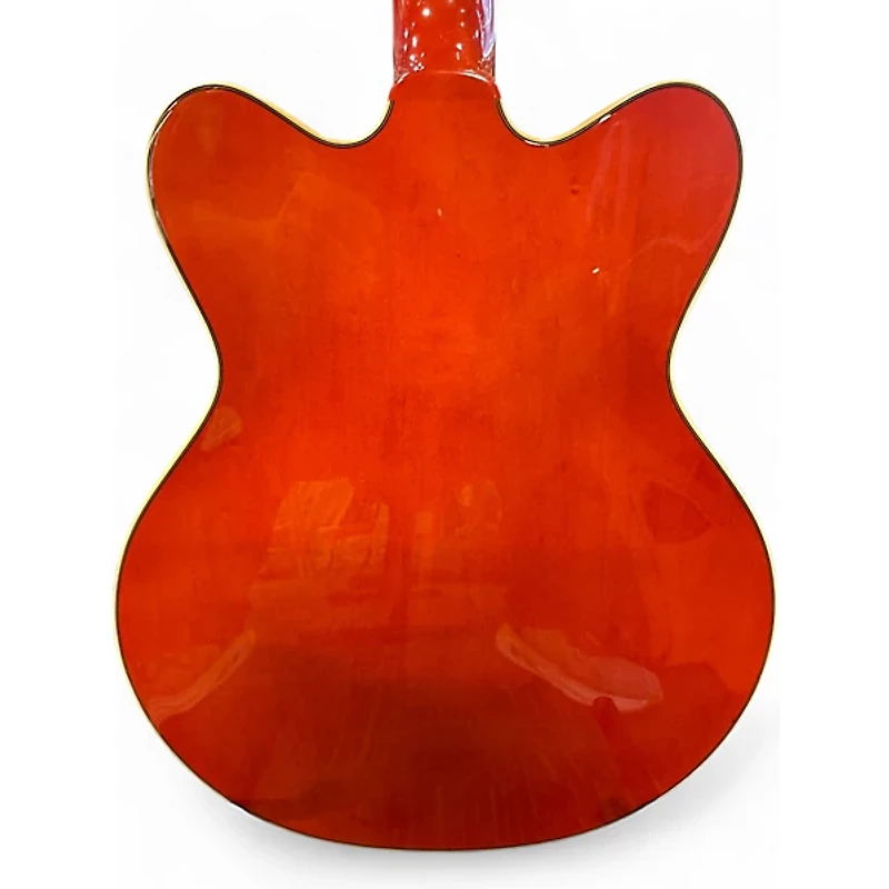 Used Gretsch Guitars G5422T Electromatic Orange Hollow Body Electric Guitar