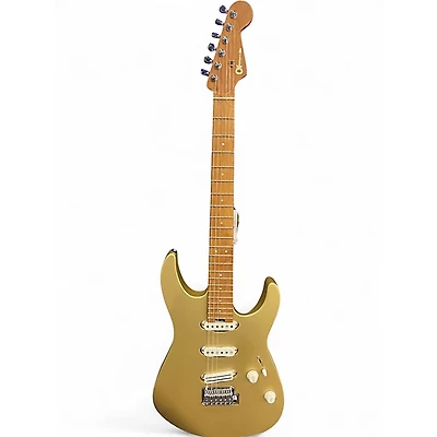 Used Charvel DK22 Gold Solid Body Electric Guitar