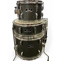 Used Pearl 4 Piece Roadshow Gray Drum Kit