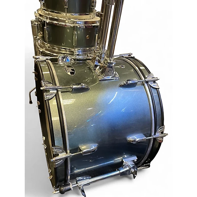 Used Pearl 4 Piece Roadshow Gray Drum Kit