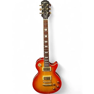 Used Epiphone Les Paul Ultra Cherry Sunburst Solid Body Electric Guitar
