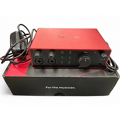 Used Focusrite 4I4 Gen 4 Audio Interface