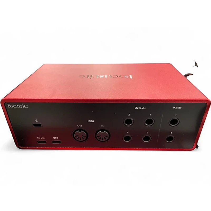 Used Focusrite 4I4 Gen 4 Audio Interface
