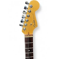 Used 2004 Fender American Deluxe Stratocaster Chrome Silver Solid Body Electric Guitar