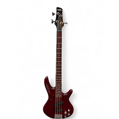 Used Ibanez GSR200 Red Electric Bass Guitar