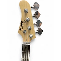 Used Glarry BASS Black Electric Bass Guitar