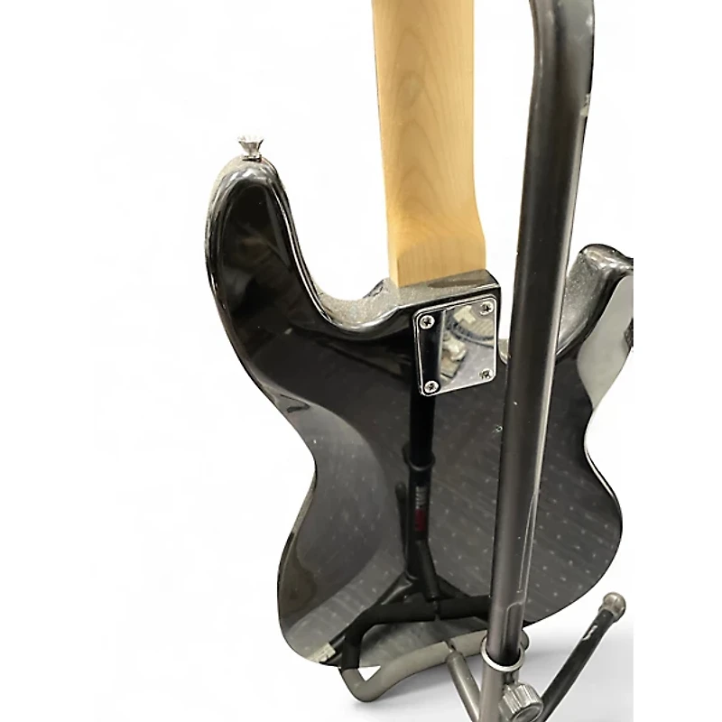 Used Glarry BASS Black Electric Bass Guitar