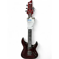 Used Schecter Guitar Research C1 SILVER MOUNTAIN BLOOD MOON Solid Body Electric Guitar