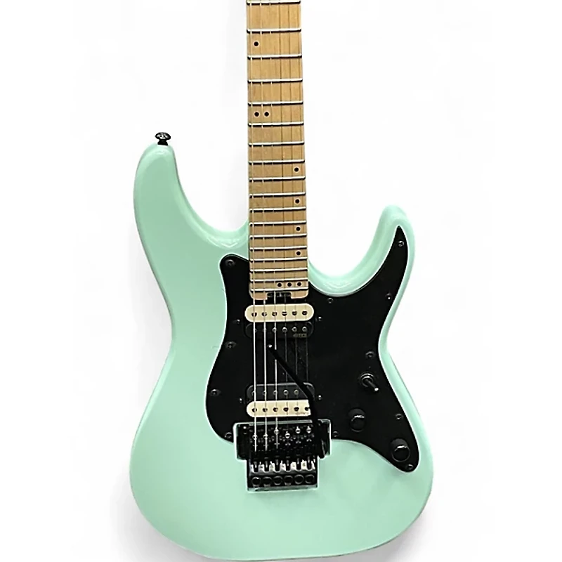 Used Schecter Guitar Research Sun Valley Super Shredder Seafoam Green Solid Body Electric Guitar