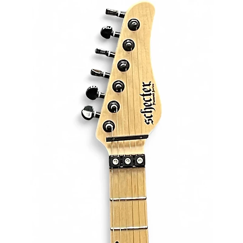 Used Schecter Guitar Research Sun Valley Super Shredder Seafoam Green Solid Body Electric Guitar