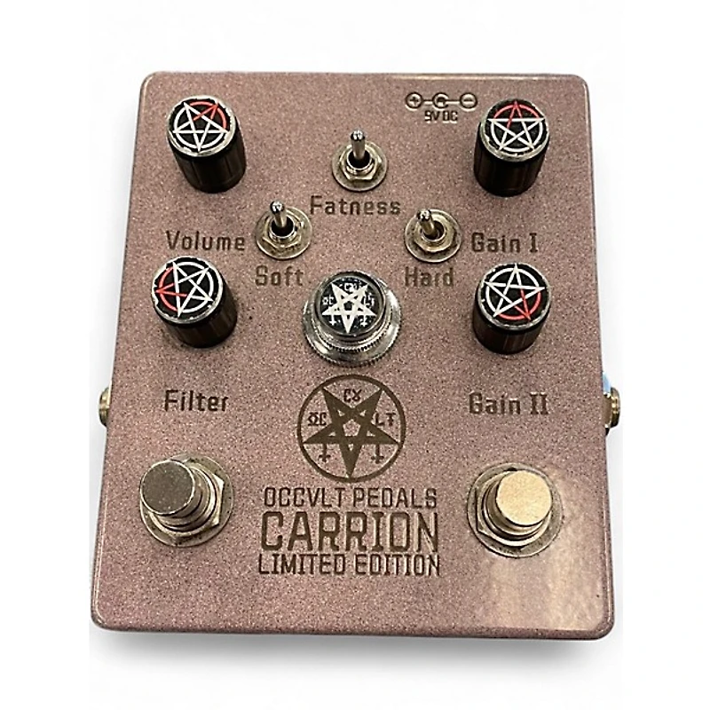 Used Occult Pedals Carrion Effect Pedal