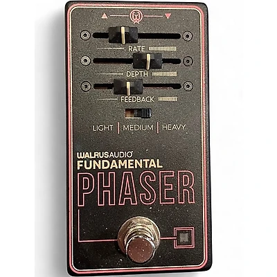 Used Walrus Audio Fundamental Phaser Effect Pedal