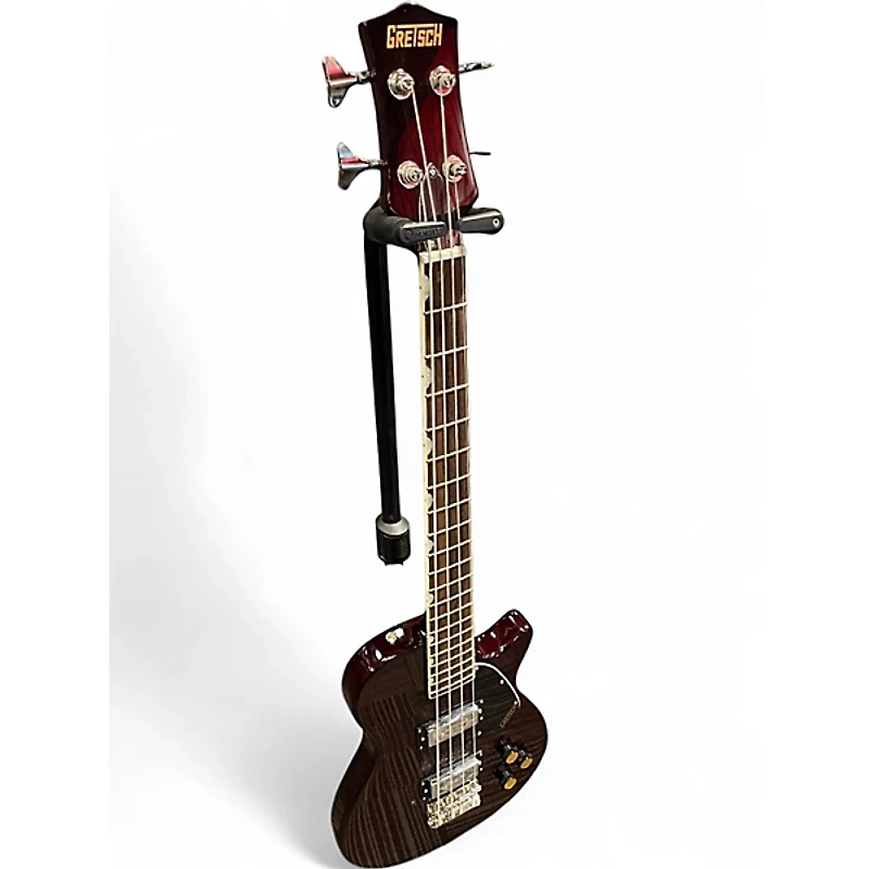 Used Gretsch Guitars streamliner jet club Burgundy Electric Bass Guitar