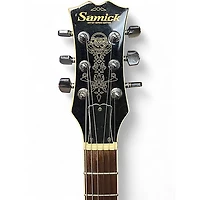 Used Samick SAN 450 RED Hollow Body Electric Guitar