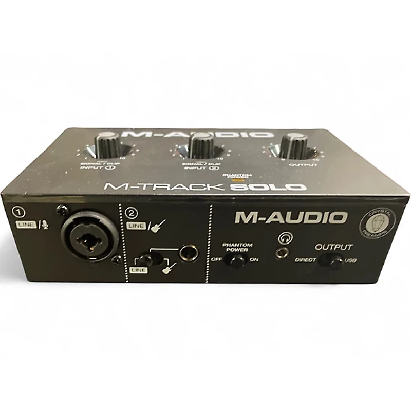 Used M-Audio M TRACK SOLO Audio Interface