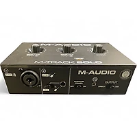 Used M-Audio M TRACK SOLO Audio Interface