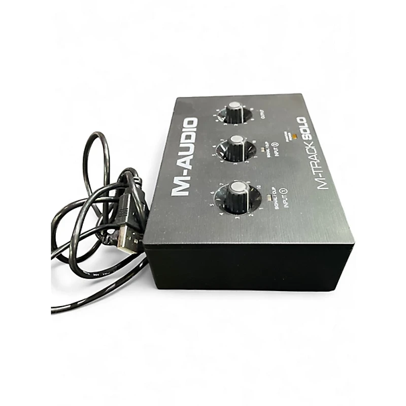 Used M-Audio M TRACK SOLO Audio Interface