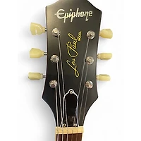 Used Epiphone 1959 Reissue Les Paul Standard Aged Dark Burst Solid Body Electric Guitar