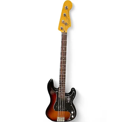 Used Fender American Professional Precision Bass 2 Color Sunburst Electric Bass Guitar