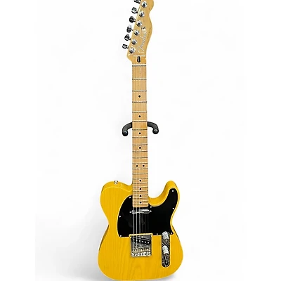 Used Fender Special Edition Deluxe Ash Telecaster Butterscotch Blonde Solid Body Electric Guitar