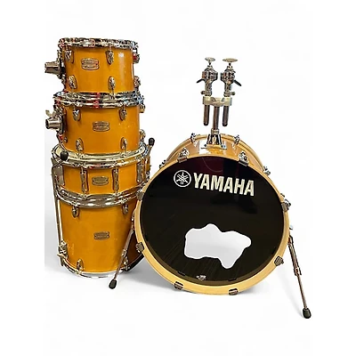 Used Yamaha 5 Piece Stage Custom Natural Drum Kit