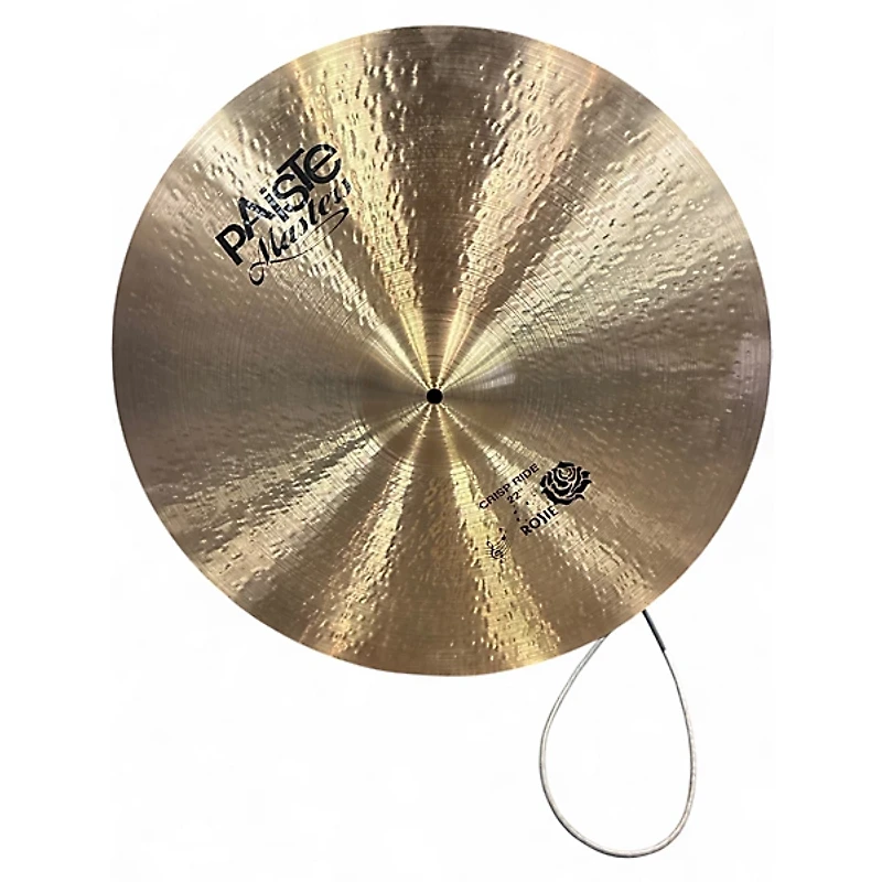 Used Paiste 22in Twenty Masters Collection Crisp Ride Cymbal