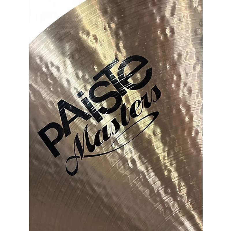 Used Paiste 22in Twenty Masters Collection Crisp Ride Cymbal