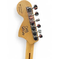 Used Fender Chris Shiflett Telecaster Deluxe Gold Solid Body Electric Guitar