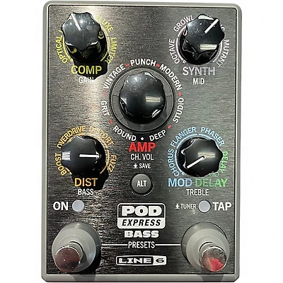 Used Line 6 POD EXPRESS BASS Effect Processor